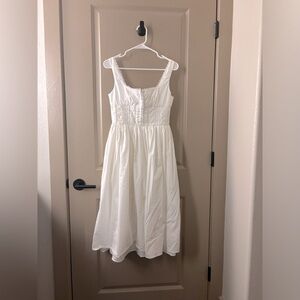 House of CB Perle white dress in size M